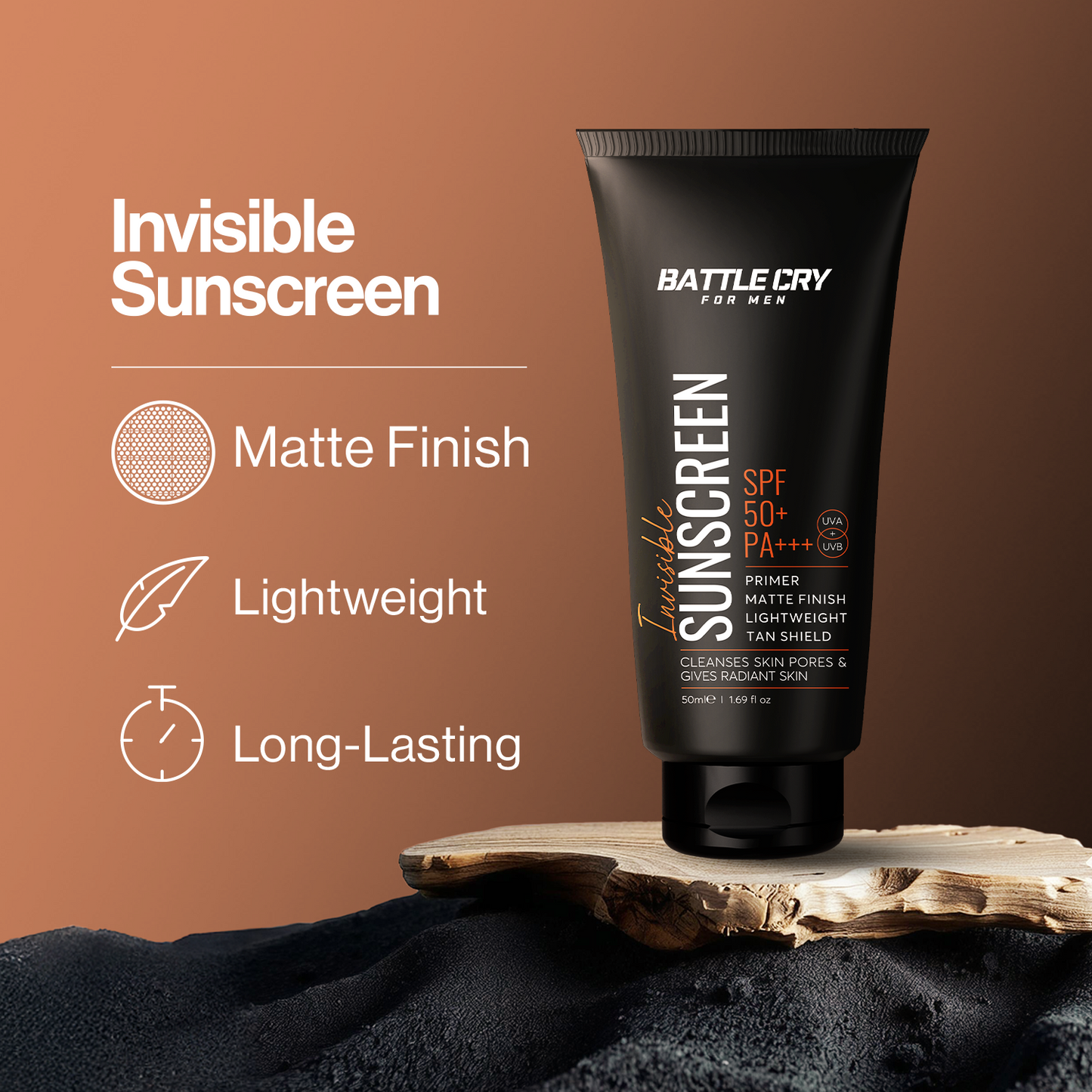 Invisible Sunscreen | Non-Sticky | SPF 50 PA++++