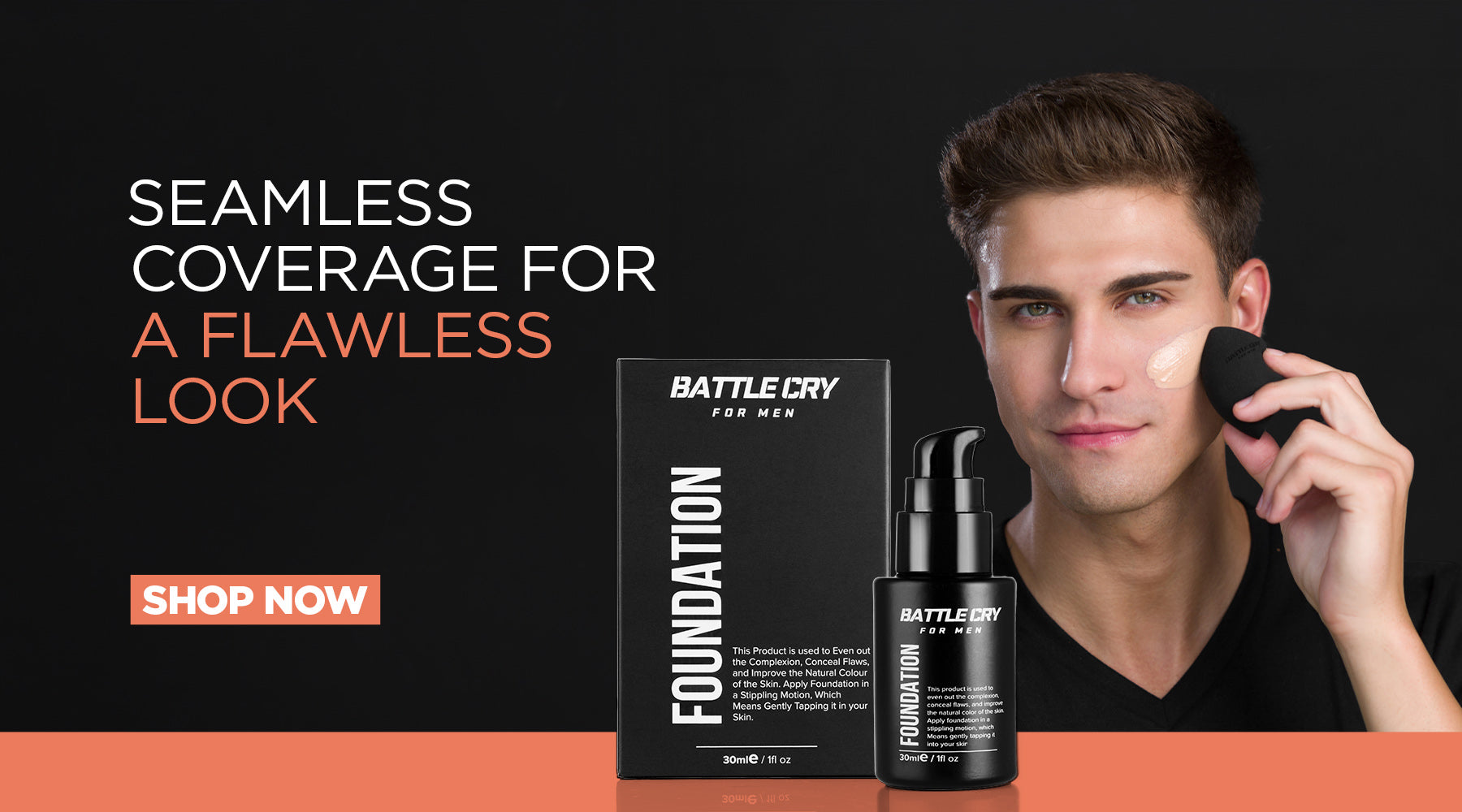 Battlecry For Men best makeup for men in India