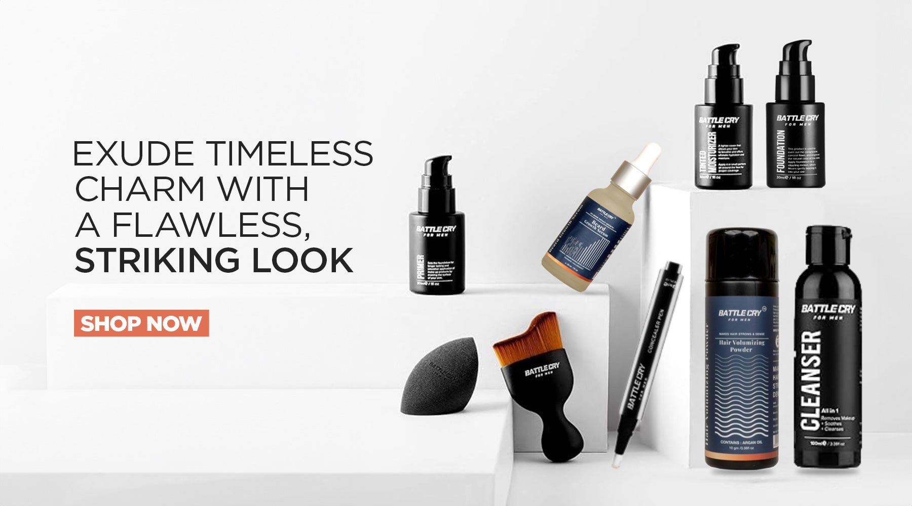 Battlecry For Men best makeup products for men in india