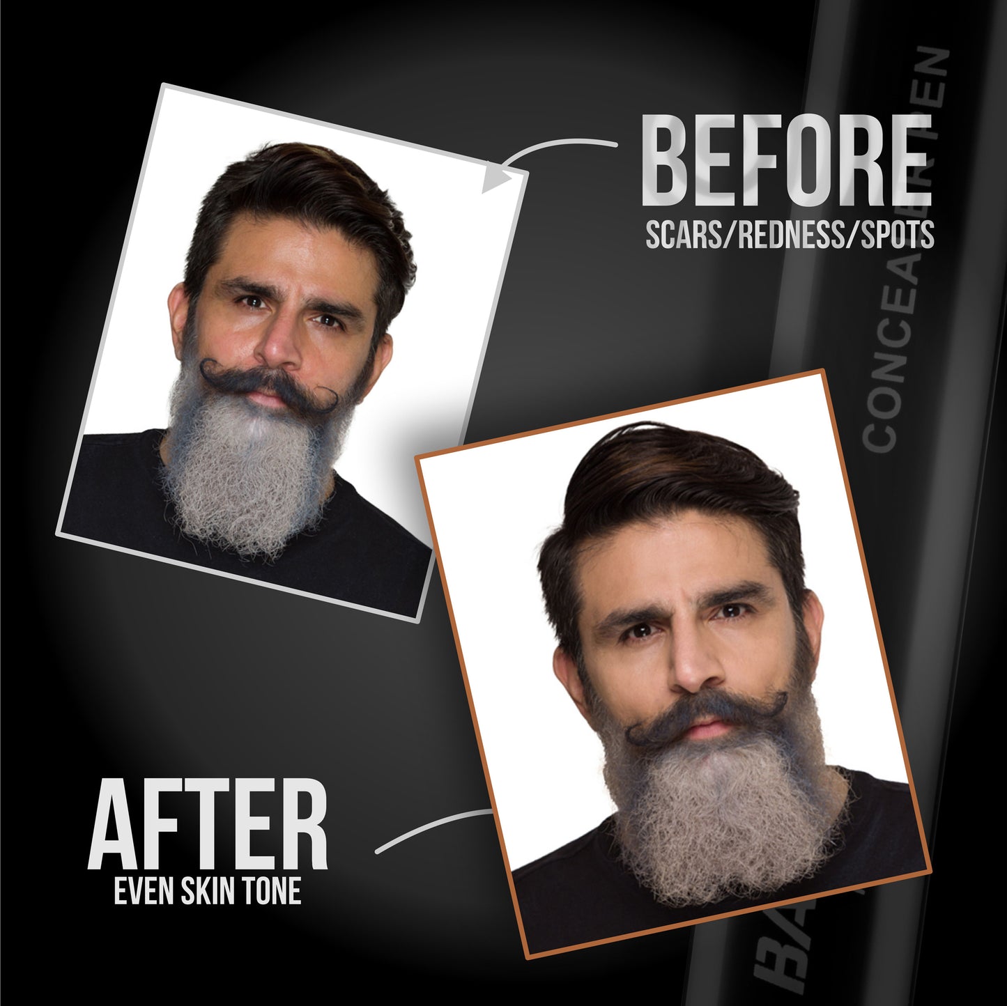 Battlecry men’s concealer smooth coverage for dark spots and imperfections