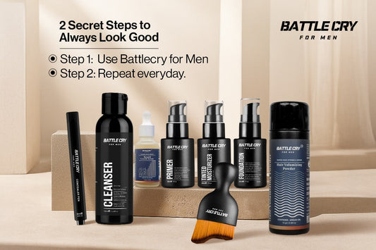 Battlecry for men & repeat everyday
