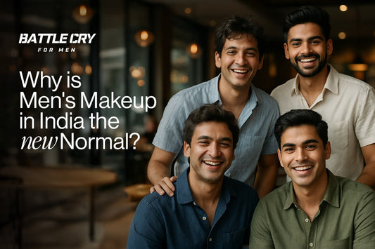 Men's makeup in India