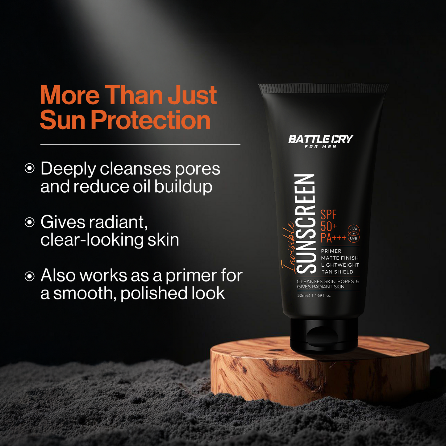 Invisible Sunscreen | Non-Sticky | SPF 50 PA++++
