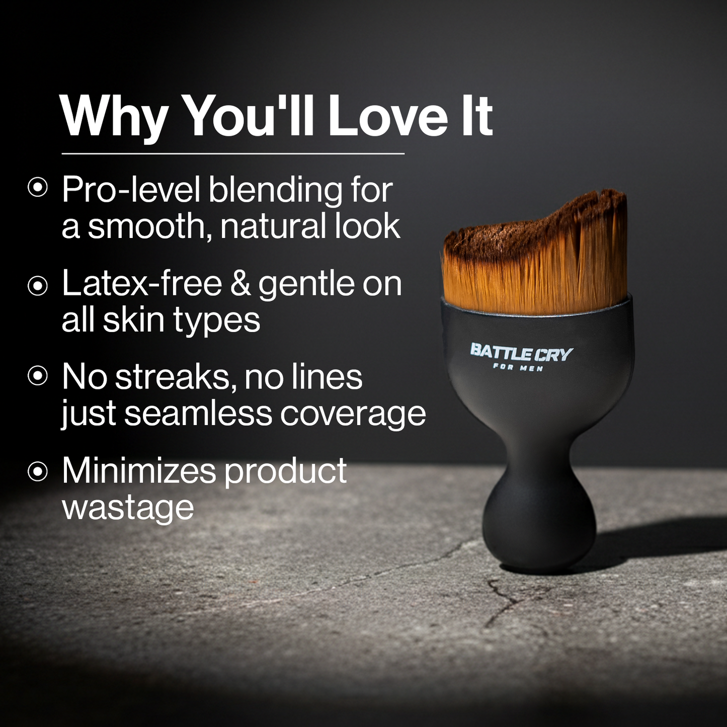 Battlecry Makeup Application Brush