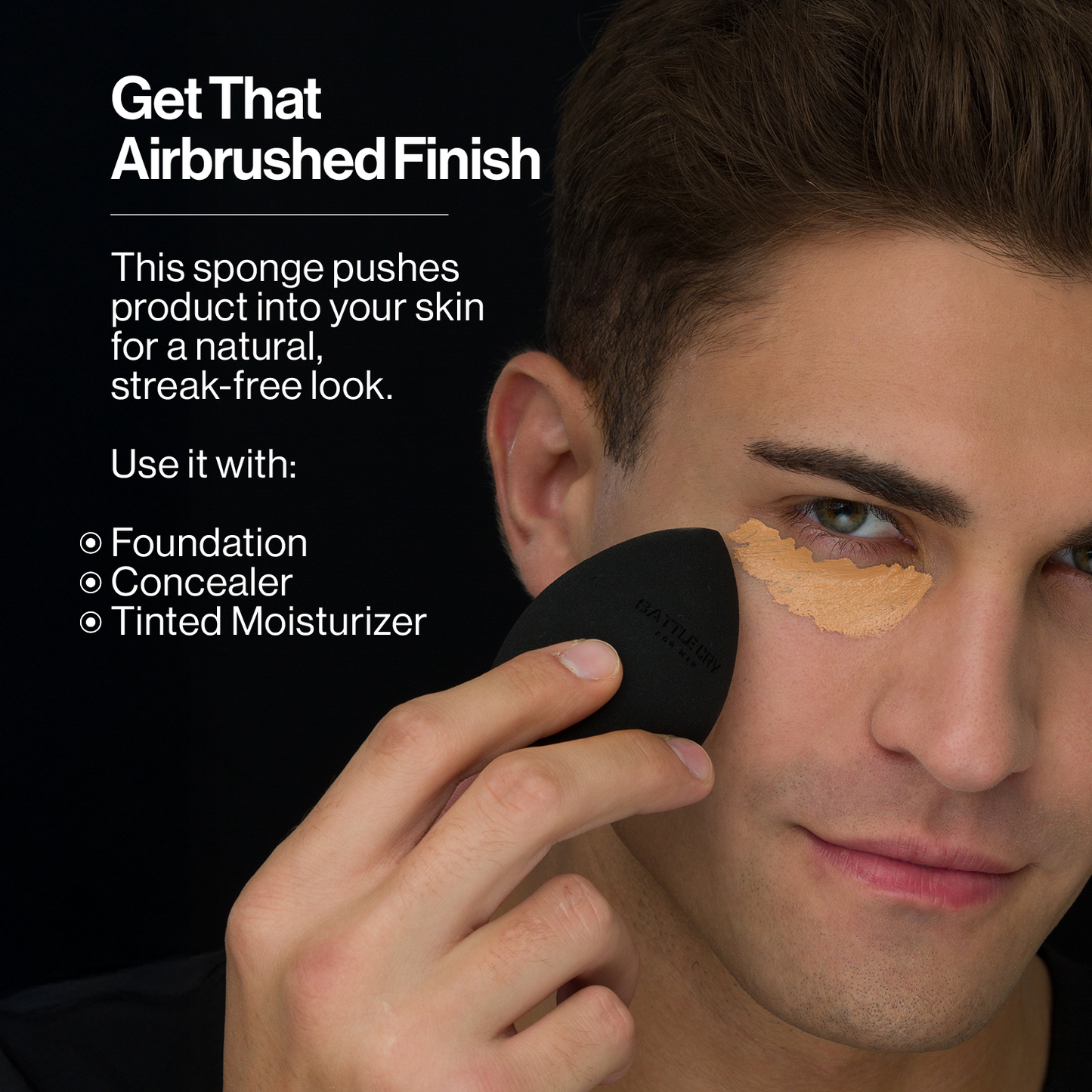 Battlecry Blending Sponge for men