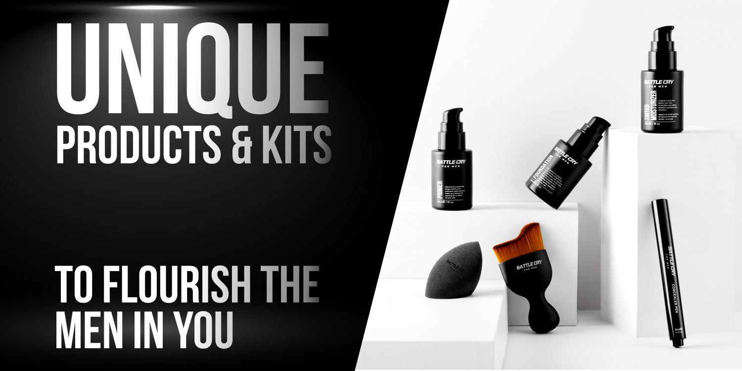 Complete makeup kit for men in India daily use makeup combo set