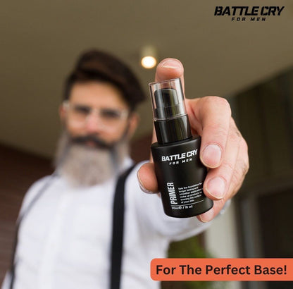 Best primer for men Battlecry pore minimizing formula
