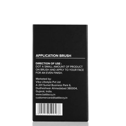 Brush for application evenly and daily use essential for makeup 