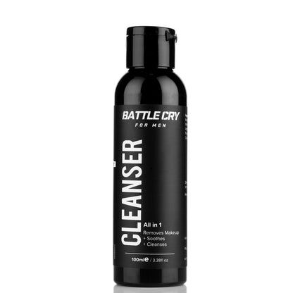 Best men’s cleanser and makeup remover in India – Battlecry For Men daily use
